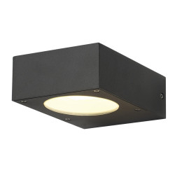 Applique extérieure QUADRASYL gris GX53/TCR-TSE 11W max IP44 - SLV - 232285