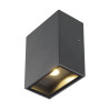 Applique extérieure BIG QUAD gris LED 45W 3000K IP44 - SLV - 232435