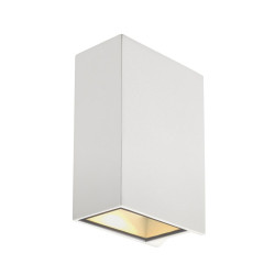 Applique extérieure QUAD UP/DOWN 15 blanc LED 86W 3000K IP44 - SLV - 232441