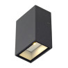 Applique extérieure QUAD gris LED 46W 3000K IP44 - SLV - 232465