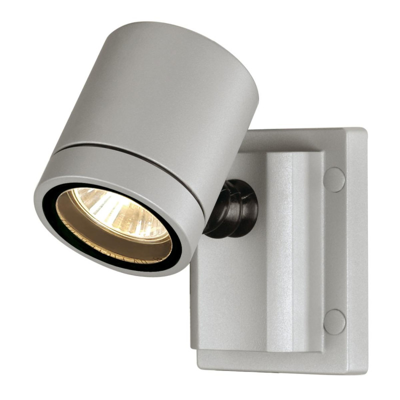 Applique MYRA gris QPAR51 GU10 max. 50W IP55 - SLV - 233104