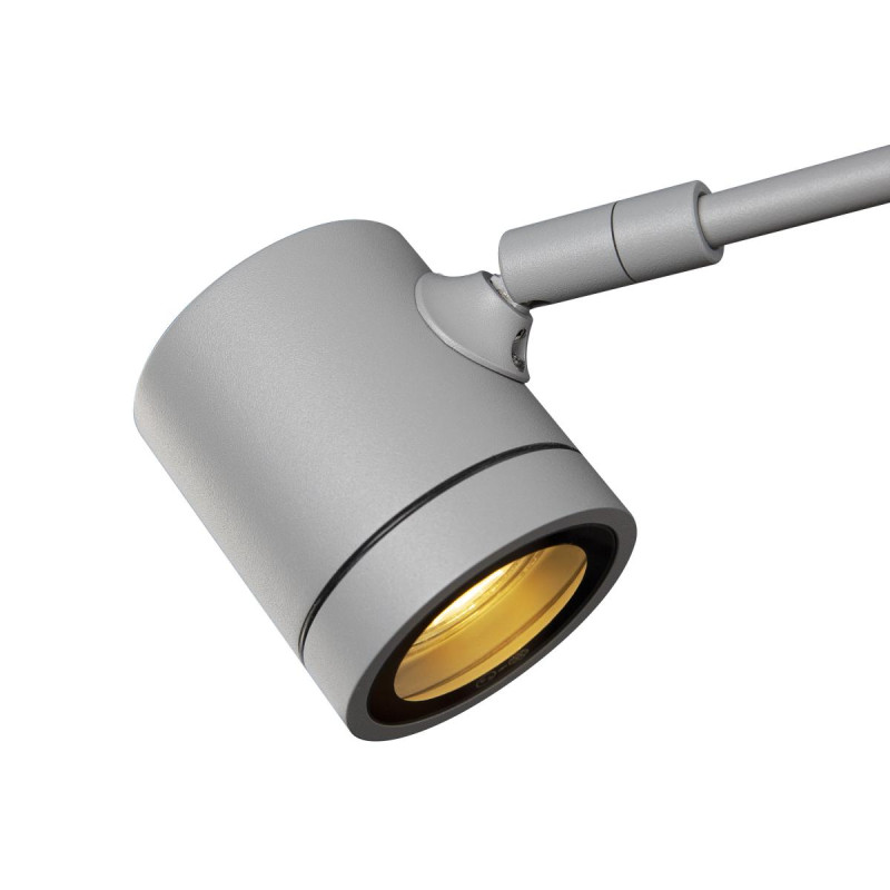 Courbe MYRA DISPLAY gris GU10 max. 50W IP55 - SLV - 233134