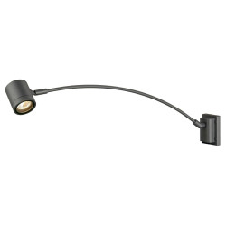 Courbe MYRA DISPLAY gris GU10 max. 50W IP55 - SLV - 233135