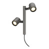 Gris MYRA GU10 max. 2x45W IP44 - SLV - 233185