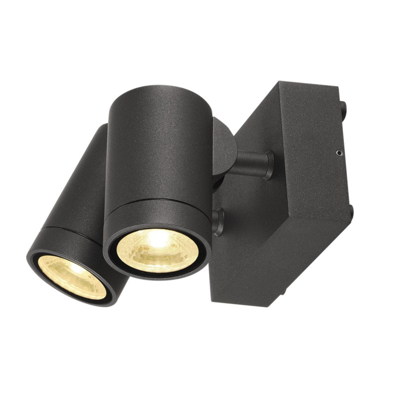 Applique HELIA double gris 2x8W LED 3000K - SLV - 233255