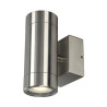Applique extérieure ASTINA STEEL inox GU10/QPAR51 2x 35W max IP44 inox 304 - SLV - 233302