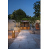 Borne extérieure RUSTY® 40 fonte rouillée LED 9W 3000K IP55 bord de mer - SLV - 233427
