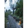 Borne extérieure RUSTY® SLOT 50 fonte rouillée LED 9W 3000K IP55 bord mer - SLV - 233447