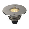 LV encastré DASAR 920 rond LED Inox 316 7W 3000K 12-25V IP67 - SLV - 233500