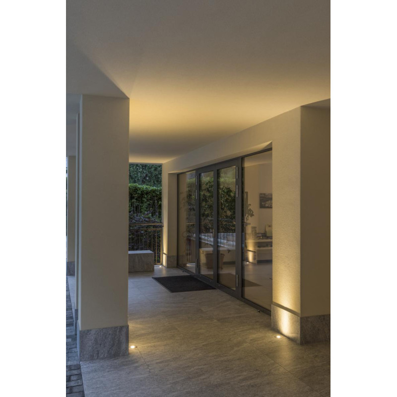LV encastré DASAR 920 rond LED Inox 316 7W 3000K 12-25V IP67 - SLV - 233500