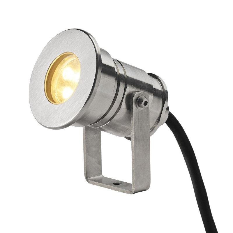 Projecteur extérieur DASAR® PROJECTOR inox LED 55W 3000K IP67 inox 316 - SLV - 233571