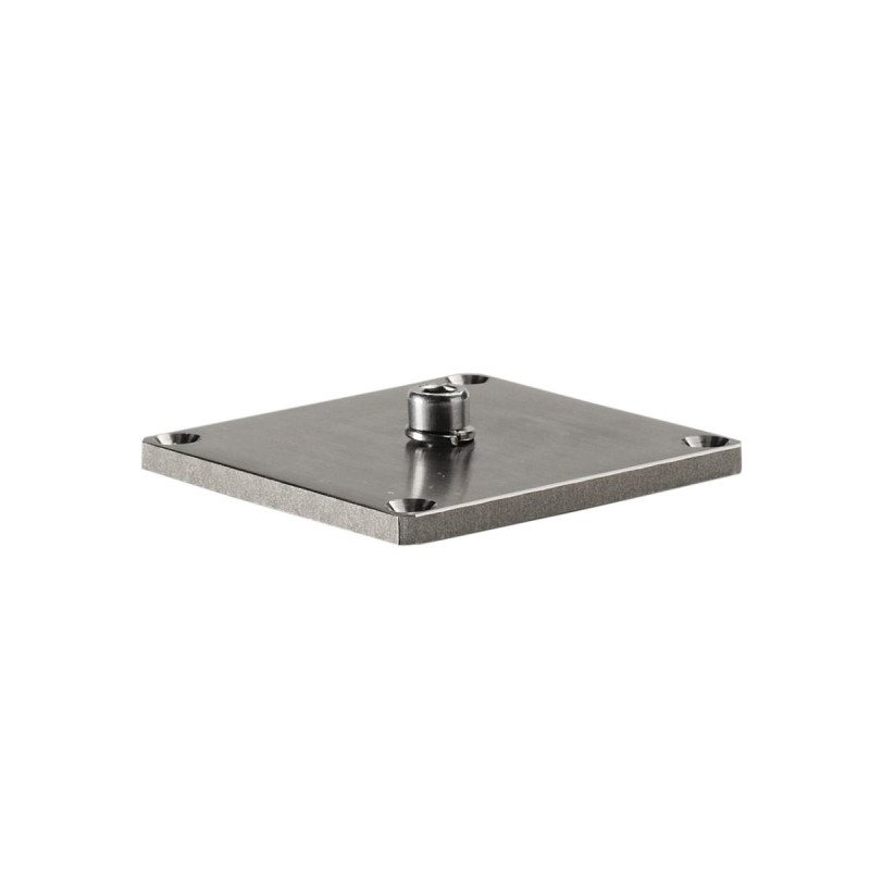 Extérieur Plaque de montage inox 316 inox - SLV - 233582