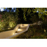 Encastré mural extérieur DOWNUNDER OUT S blanc LED 17W 3000K IP55 - SLV - 233601