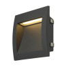 Encastré mural extérieur DOWNUNDER OUT L gris LED 4W 3000K IP55 - SLV - 233615