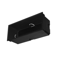 Pot d'encastrement ADI extérieur noir - SLV - 233639