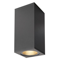 Applique extérieure BIG THEO FLOOD UP/DOWN gris LED 42W 3000K IP44 - SLV - 234505