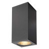 Applique extérieure BIG THEO FLOOD UP/DOWN gris LED 42W 3000K IP44 - SLV - 234505
