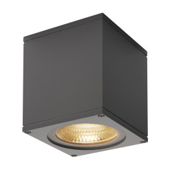 Plafonnier extérieur BIG THEO gris LED 21W 3000K IP44 - SLV - 234535
