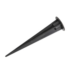Plastique Piquet extérieur noir - SLV - 900011