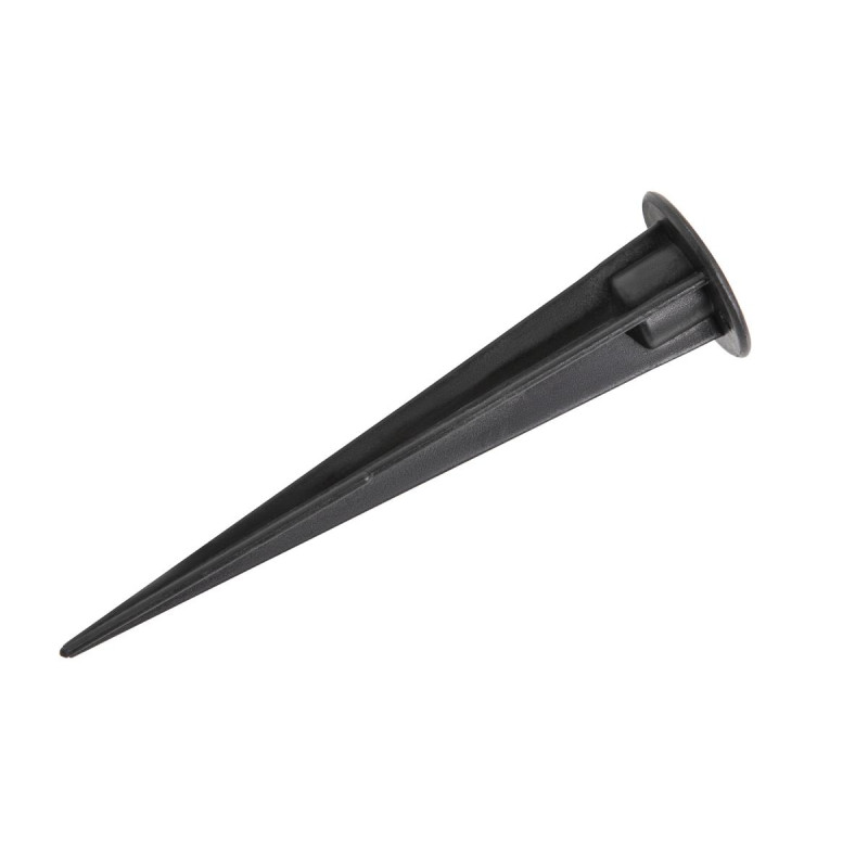Plastique Piquet extérieur noir - SLV - 900011