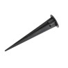 Plastique Piquet extérieur noir - SLV - 900011