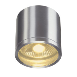 Plafonnier extérieur ROX alu brossé GU10/QPAR111 50W max IP44 - SLV - 1000332