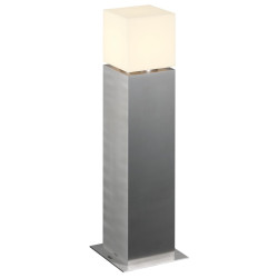 Borne extérieure SQUARE POLE 60 inox E27 20W max IP44 inox 304 - SLV - 1000345