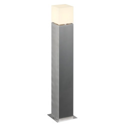 Borne extérieure SQUARE POLE 90 inox E27 20W max IP44 inox 304 - SLV - 1000346
