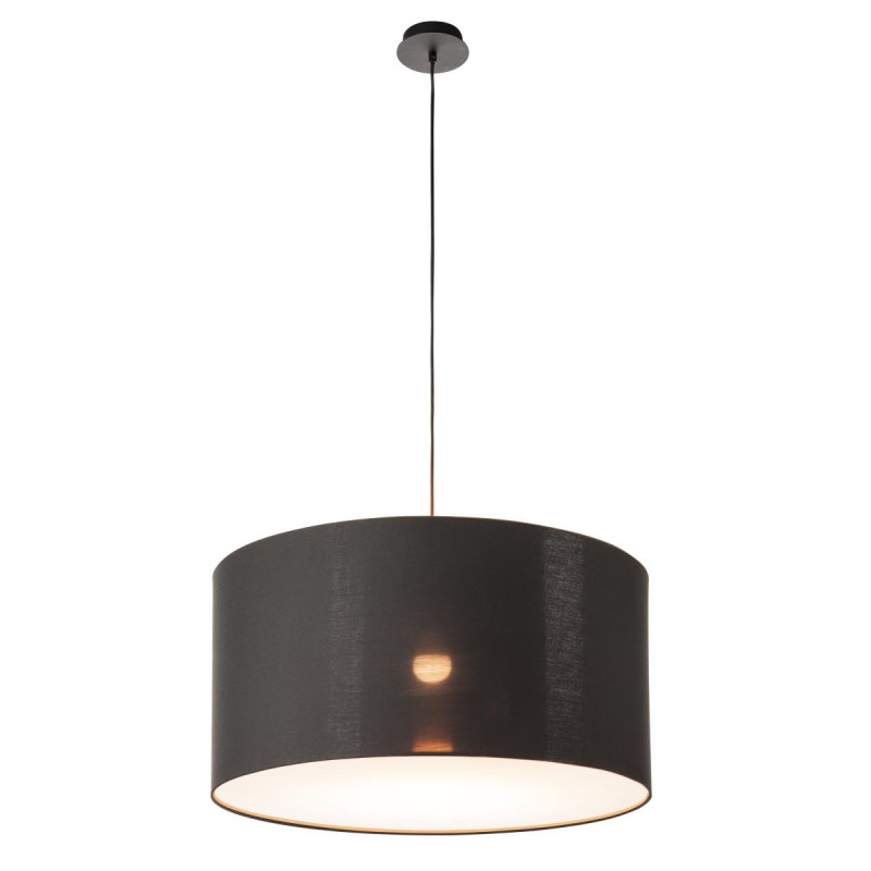 Abat-jour FENDA intérieur rond Ø 70 cm noir/cuivre - SLV - 1000580
