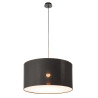 Abat-jour FENDA intérieur rond Ø 70 cm noir/cuivre - SLV - 1000580