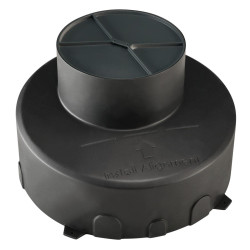 Extérieur Pot d'encastrement noir - SLV - 1000655