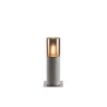 Borne extérieure LISENNE 40 gris/verre fumé E27 23W max IP54 basalte - SLV - 1000665