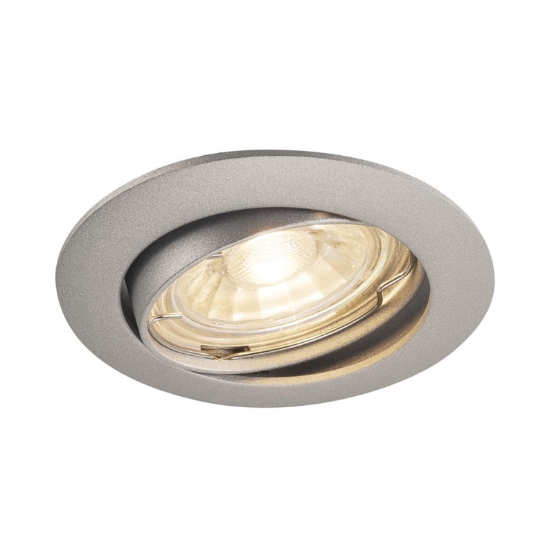 Encastré PIKA orientable gris QPAR51 max. 50W - SLV - 1000721