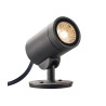 Simple HELIA SPOT projecteur extérieur gris LED 8W 3000K 35° IP55 - SLV - 1000735