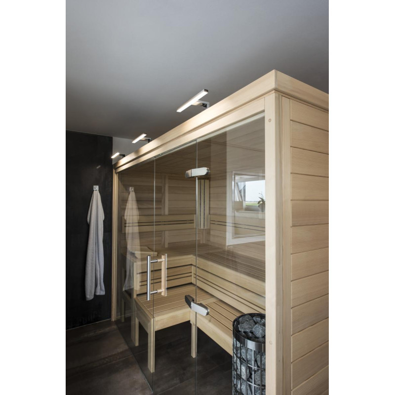 Applique intérieure DORISA 30 chrome LED 52W 4000K IP44 - SLV - 1000777