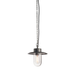 Suspension extérieure MOLAT gris E27 60W max IP44 - SLV - 1000821