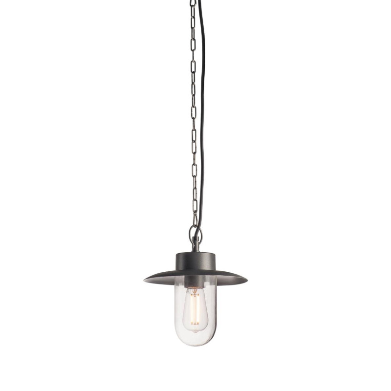 Suspension extérieure MOLAT gris E27 60W max IP44 - SLV - 1000821