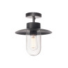 Plafonnier extérieur MOLAT gris E27 60W max IP44 - SLV - 1000823