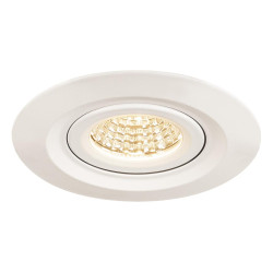Spot encastré extérieur KINI blanc LED 12W 3000K 60° IP65 - SLV - 1000833