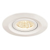 Spot encastré extérieur KINI blanc LED 12W 3000K 60° IP65 - SLV - 1000833