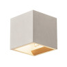 Applique intérieure SOLID CUBE gris G9/QT14 25W max béton - SLV - 1000910