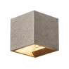 Applique intérieure SOLID CUBE noir G9/QT14 25W max béton - SLV - 1000911