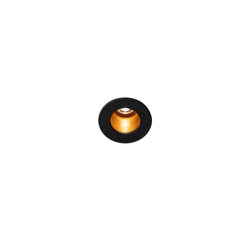 Spot encastré intérieur HORN MINI noir/or LED 12W 3000K - SLV - 1000917