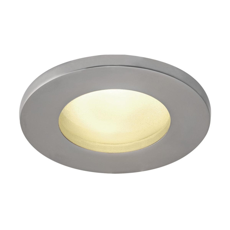 Rond DOLIX OUT QPAR51 GU10 encastré argent max. 50W - SLV - 1001168
