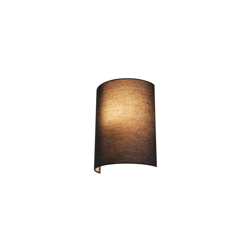 Abat jour demi-cercle FENDA intérieur noir - SLV - 1001273