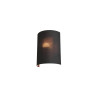 Abat jour demi-cercle FENDA intérieur noir/cuivre - SLV - 1001274