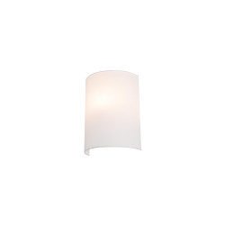 Abat jour demi-cercle FENDA intérieur blanc - SLV - 1001275