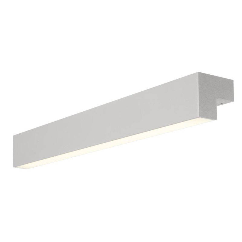 Applique intérieure L-LINE 60 argent LED 10W 3000K IP44 - SLV - 1001300