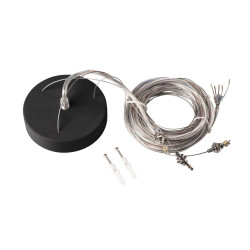 Kit de suspension 5m, noir - SLV - 1001952