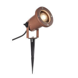 Projecteur extérieur BIG NAUTILUS spot piquet rouille GU10 11W max. IP65 - SLV - 1001964